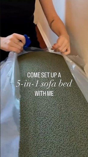 Honest product review: testing and setting up the Ecosa 5-in-1 Nimble Sofa Bed in my living room