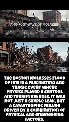 The Sugar Wave that Killed 21 People! The Boston Molasses Flood of 1919 #nature