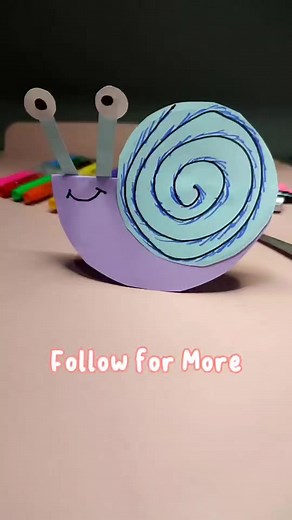 20 reactions | 42 | 2D Snail Art for Kids  #snail #papers #paperarts #snailart #shortvideofbreels #reelsviral #fypシ゚viral #fypシ #trending2023 #smallcontentcreator #foryouシ #forkids #pens #writer #diy #quickcrafts #foryou #kids #kidsfun #kidstation #gym #pencil #gift #game #funny #creative #artwork | Paper Pen and Scissor | Facebook