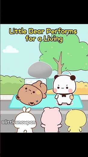 Little Bear Performs for a Living.#bubududu #cute