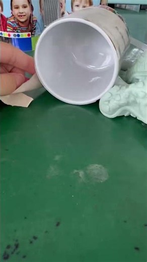 Vibrant Full Color Sublimation Transfer Test on Ceramic Mug | Perfect Print Result
