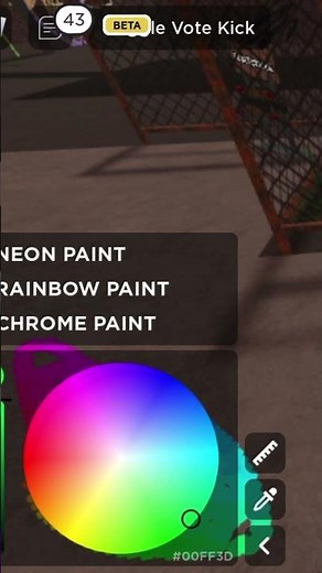 How to make a rainbow in spray paint roblox