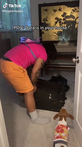 Dora the Explorer Staying Over? Responding to @gilbertskywalker