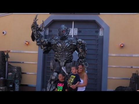 Meet Megatron at Transformers: The Ride 3D, Universal Studios Hollywood