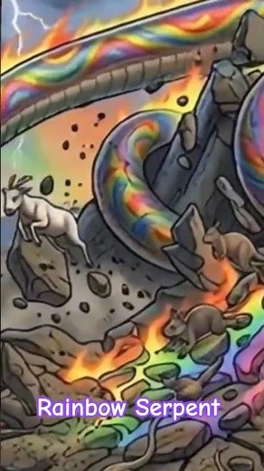 The Rainbow Serpent | Australian Aboriginal Dreamtime Stories | Bedtime Stories | Animated |