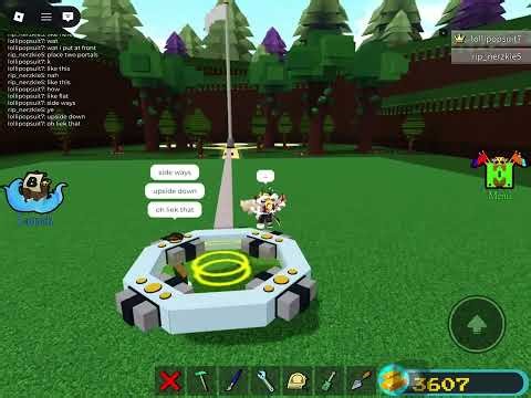 teaching my friend how to build an afk farm! (babft)