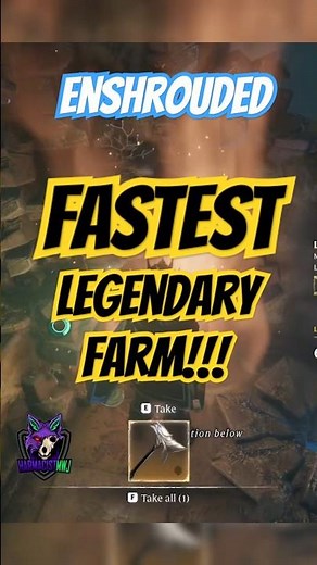 Easily the BEST Way to Farm Legendary Weapons in Enshrouded (Without Wasting Flame Altars!)