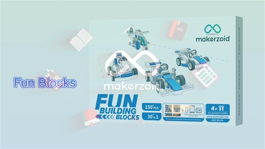 17K views | Big ideas start with small blocks  With Makerzoid Fun...