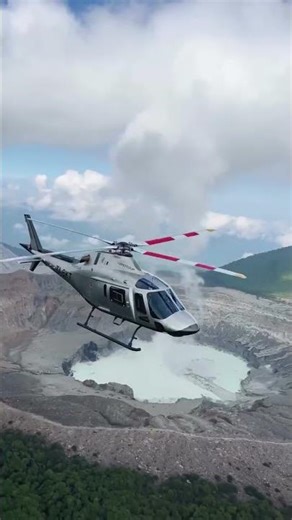 Flying Over Costa Rica by Helicopter | Waterfalls, Jungle and Coastline Views
