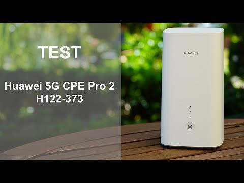 Review: Huawei 5G CPE Pro 2 (German)