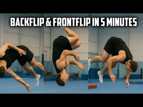 Backflip, Frontflip & Side Flip Made EASY (You Can Do It!)