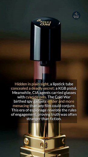 From lipstick pistols to cyanide glasses, Cold War espionage gadgets were stranger and grimmer than fiction. #history #facts #ColdWar #espionage | Reality Pulse