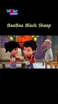 Baa Baa Black Sheep - Nursery Rhymes | Baby Songs In Hindi | Wow Kidz Rhymes