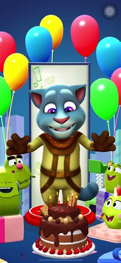 My tom 2 is level 50 with a happy birthday