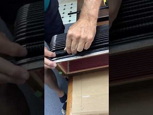 Replacing the accordion bellow covering #2