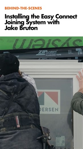 Andersen Windows + Doors Pros on Instagram: "Save this install tip for later! During this A-Series window install with the Easy Connect Joining System, @jake.bruton used a bead of sealant to set the drip cap, then added flashing tape over the top seam. ​ As @jake.bruton reminds us, “Everything returns all the way back to our WRB!”​  Want to see the full process of this install? Click the link in our bio to watch the full video! #AndersenWindows"