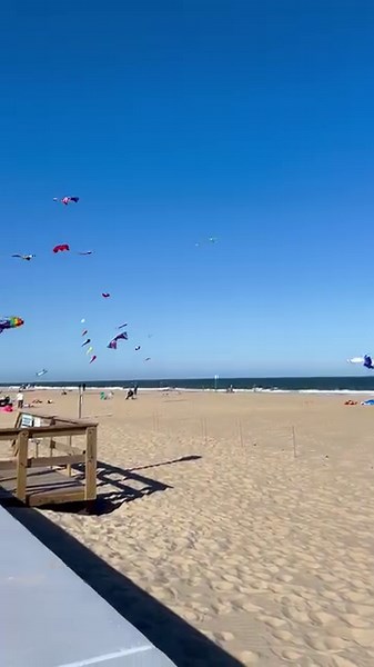2024 Kite Fest started today! This event continues Saturday and Sunday and is located on the beach and boardwalk between fifth and sixth streets in Ocean City ￼￼ | OceanCity.com