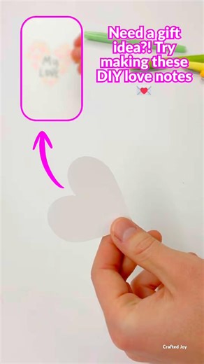 DIY love notes makes the perfect gift