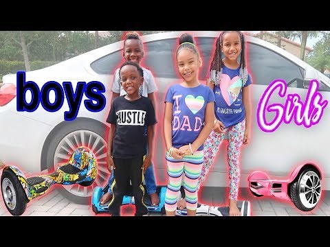 Hoverboard Challenge Ft Pierre Sister & Panton Kids