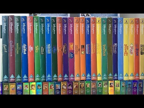My Disney Sequel Bluray Collection (CUSTOM SLIPCOVERS)