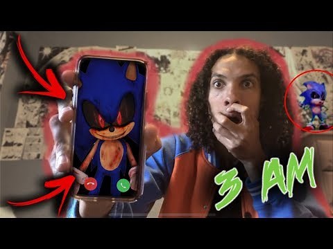 CALLING SONIC.EXE ON FACETIME AT 3 AM!! (SONIC CAME FOR ME!!)