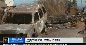 Community of Kula ravaged by wildfire on Maui; nearly 20 homes destroyed