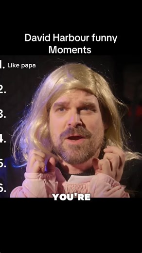 David Harbour's Funniest Moments in Stranger Things