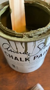 Olive Olive Olive! Chalk Paint® in Olive! Perfectly Imperfect Furniture thank you for the reel! She told us “Annie Sloan’s Chalk Paint® in Olive is what sparked my love for green-painted furniture”. Olive is a sophisticated yet playful color - think of a dirty martini - and is much loved for its earthy, warm undertones. We think it’s the perfect shade for a grown-up with a sense of fun and a fondness for the finer things in life. #ChalkPaintLove #AnnieSloanChalkPaint #OliveChalkPaint #ChalkPaint