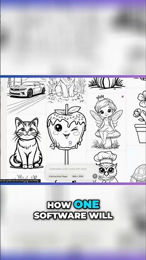 AI Coloring Book Creator Preview Easy Tutorial