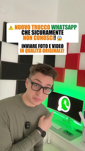 😱🤩 FOTO E VIDEO SU WHATSAPP IN QUALITÀ MASSIMA! Ecco come inviare foto e video su WhatsApp al MASSIMO della qualità, senza compressione e in formato originale! --- #gbrtech #tech #tecnologia #whatsapp #truccowhatsapp #aggiornamentowhatsapp #digitale #innovazione | gbr.tech