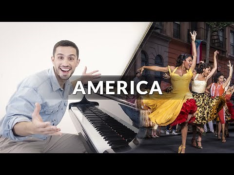 West Side Story - America (Leonard Bernstein) | Piano Cover + Sheet Music