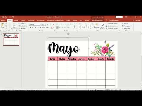 Cómo hacer un calendario o planeador mensual en PowerPoint