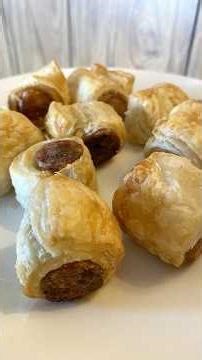 DIY Homemade Sausage Rolls Ninja Max Airfryer #shorts #homemade #food