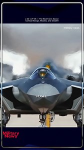 2.9K views · 89 reactions | J-20 vs F-35 — The Real Facts About Combat Range, #MilitaryTechnology #AdvancedWeapons #DefenseInnovation #ModernWarships #FutureFighters #AdvancedFightersTank #PrecisionMissiles #CombatDrones #AirDefenseSystems #FutureWarfare | military news | Facebook