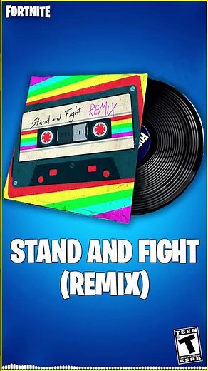 🎵 Fortnite Stand And Fight (Remix) Jam Track 🎵