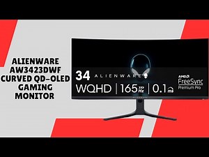 Elevate Both Gaming and Creativity – Alienware AW3423DWF Gaming Monitor – REVIEW