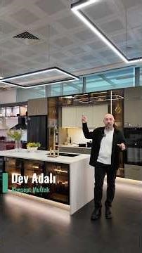 Three different kitchen atmospheres with a single remote control 👌