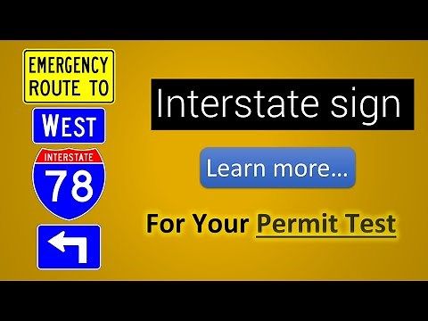 Interstate Sign in the USA: What does it mean?