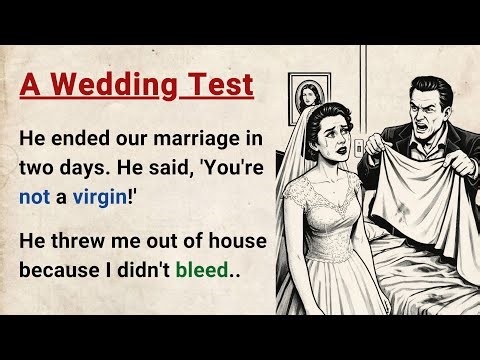 Learn English through Stories Level 3 ⭐ Wedding Test - Emotional English Story for Listening Practic