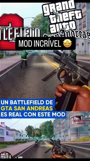 GTA ESTILO BATTLEFIELD? SE LIGA QUE MOD INCRÍVEL 🤩 🔥