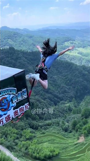 My legs shook nonstop from nervousness before taking the leap:Asmr Bungee Jumping