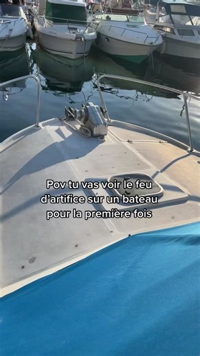 Experiencing Fireworks from a Boat for the First Time