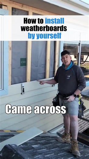 Install weatherboards by yourself and twice as fast! 😎 CladMate holds boards in position while you install 🛠️ 🚚 Free Shipping Australia Wide 👇 ORDER ONLINE 👇 www.cladmate.com.au