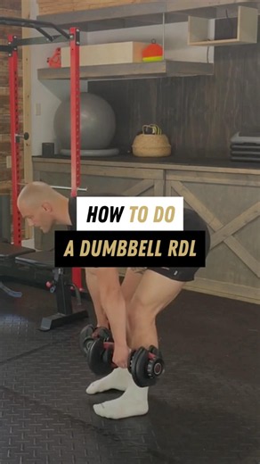 How To Do a Dumbbell Romanian Deadlift