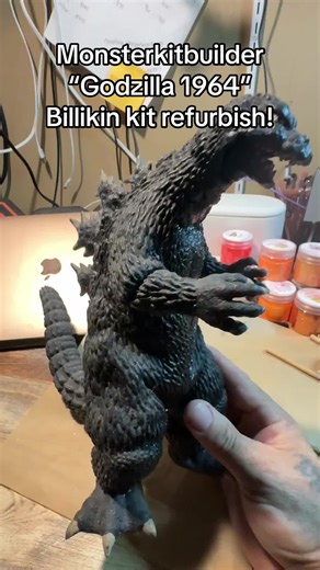 Godzilla 1964 Billikin Kit Refurbishment Guide