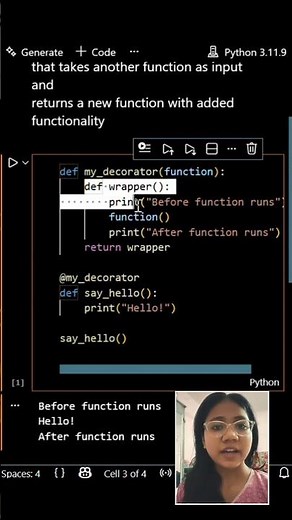 Day 36: python decorator #100daysofcode