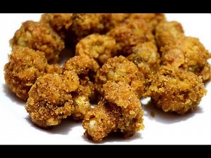Deep Fried Mushroom Recipe / Crispy and Juicy Fried Mushroom