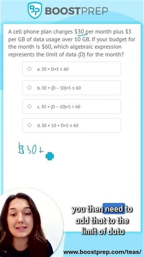 TEAS 7 Math Question | See it Solved!