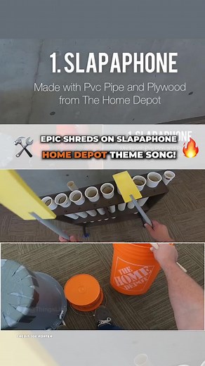 No business going this hard #fyp #musicalinstrument #diy #homedepot #slapaphone