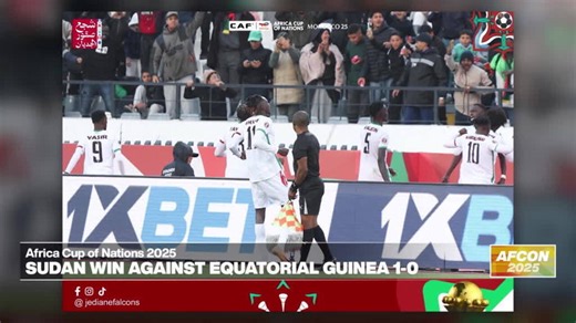 Sudan's resilience at AFCON rewarded with first win